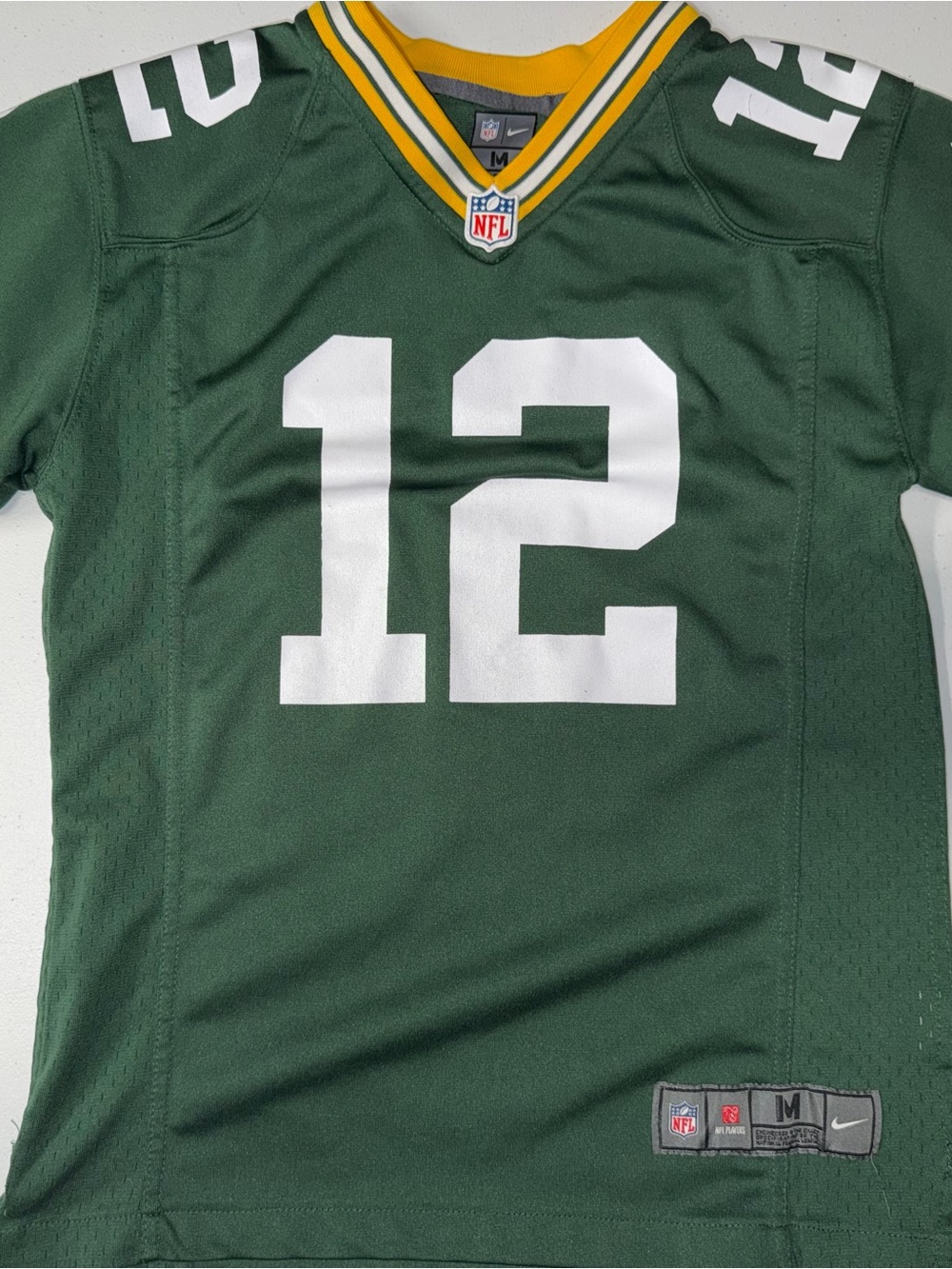 Nike: Kids Greenbay Packers Football Jersey (Medium 12/14)